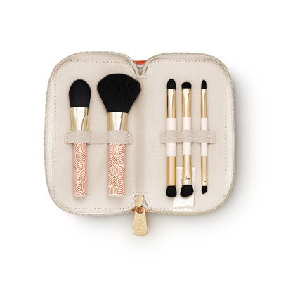 travel in italian style travel brush set