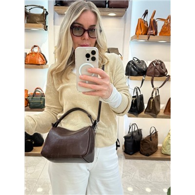 Сумка женская натуральная кожа арт. 9881 Размер : 22*10*17