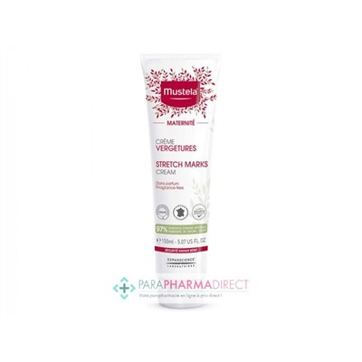 Mustela Maternité Crème Vergetures Action 3en1 Sans Parfum 150ml