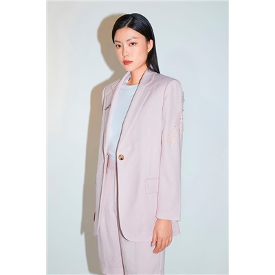 Chaqueta Rosa empolvado