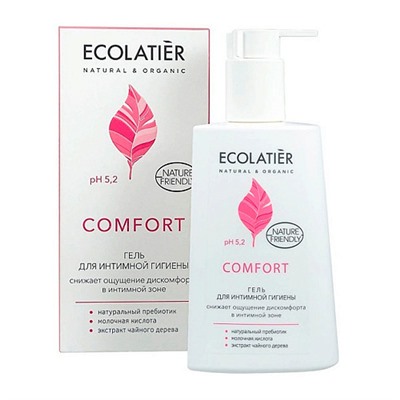 Гель для интимной гигиены "Comfort", с молочной кислотой и пробиотиком