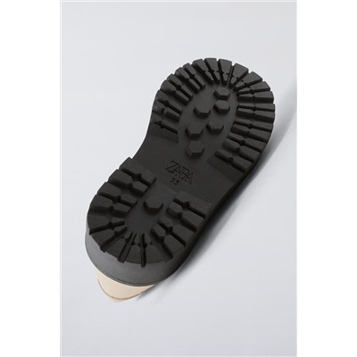 TRACK SOLE LOAFERS