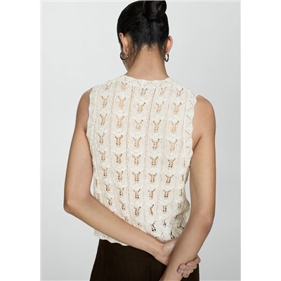 Top punto crochet