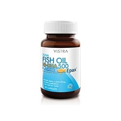 РЫБИЙ ЖИР (ТУНЕЦ) + ВИТАМИН Е ОТ VISTRA 30 КАПСУЛ / VISTRA TUNA FISH OIL HI-DHA 500 PLUS VITAMIN E 30 CAPSULES