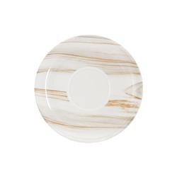 Пара чайная, 1 перс, 2 пр, 250 мл, фарфор P, белая, мрамор, Royal Marble, 62772
