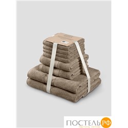 ESTIA МАРТОС беж К-т полотенец 30х50-4/50х80-2/70х130-2, 100% хлопок, 500 г/м2