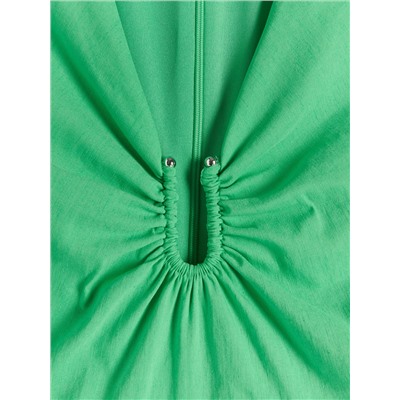 Kleid aus Leinenmischung