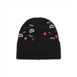 CATE PINS EMBROIDERY BEANIE