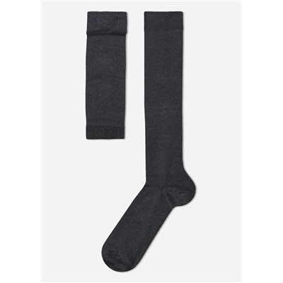 Lange Herrensocken aus elastischer Baumwolle
