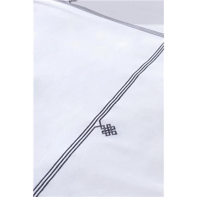 Lilas Çift Kişilik Nakışlı Nevresim Takımı - Saten