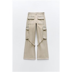 TRF CARGO MID-RISE JEANS