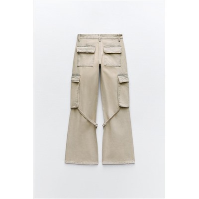 TRF CARGO MID-RISE JEANS