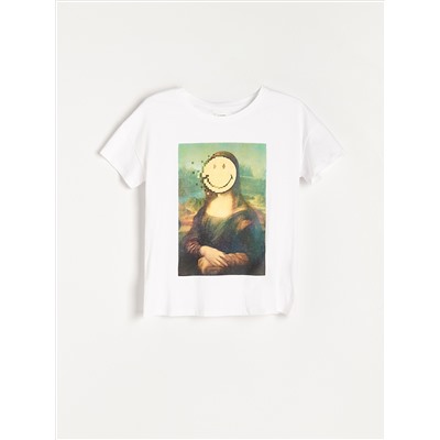 T-Shirt mit aufdruck