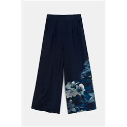 Pantalón culotte floral