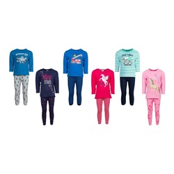 Salt and Pepper Kleinkinder Pyjama, mit Rundhalsausschnitt