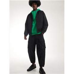 Cargohose mit elastischem Taillenbund