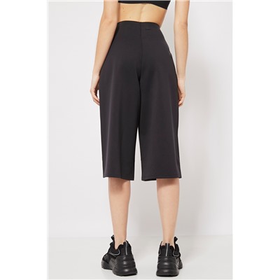 Culotte cintura alta Negro