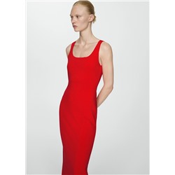Vestido midi tirantes