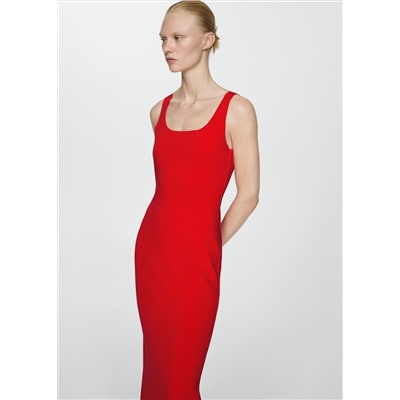 Vestido midi tirantes