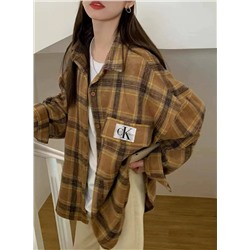 Теплая клетчатая рубашка   CALVIN KLEI*N ОРИГИНАЛ!