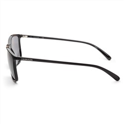 Calvin Klein Men's Black Rectangular Sunglasses
