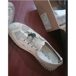 Мужские льняные туфли
