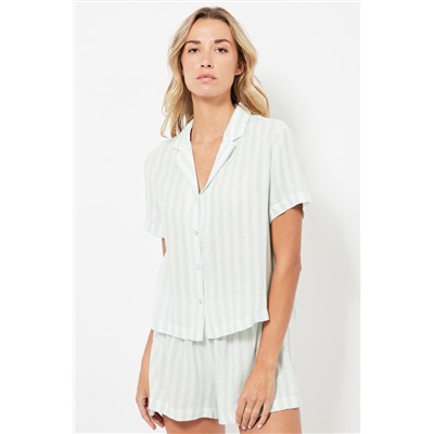 Camisa de pijama - Verde agua