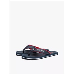 Padded-Strap Logo Flip-Flop