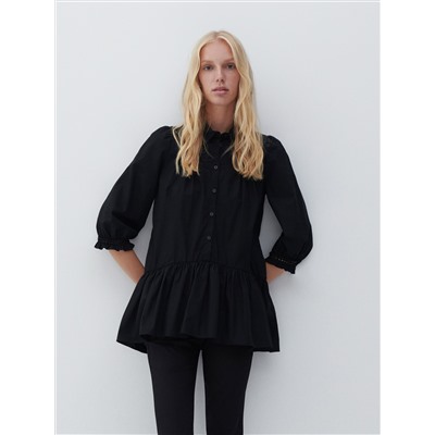 Bluse aus Bio-Baumwolle
