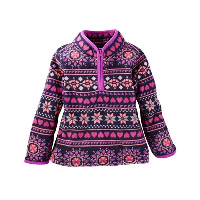 Quarter-Zip B'gosh Fleece Cozies