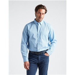 Long Sleeve Shirt, Men, Light Blue