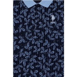 Erkek Çocuk Polo Yaka Lacivert Tişört