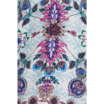 Vestido boho floral tipo camiseta