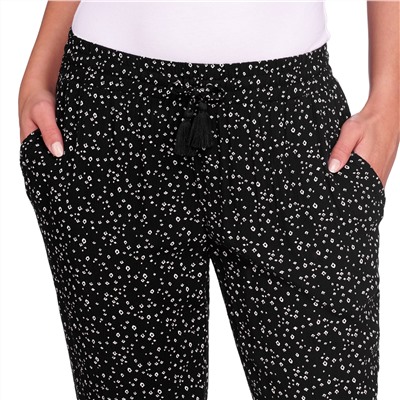 Damen Jogpants in Crepp-Optik