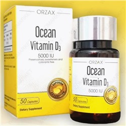 Vitamin D3 5,000 IU 50 cap ORZAX