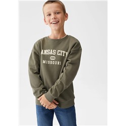 Sudadera algodón estampada -  Niño | MANGO OUTLET España