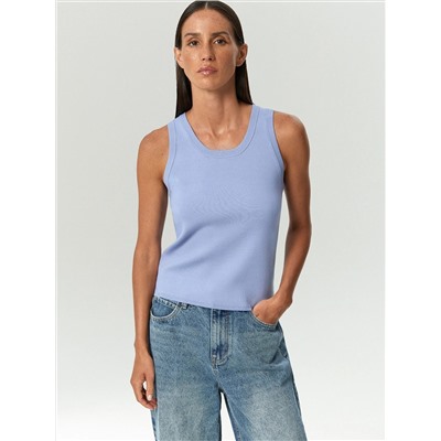 Трикотажный топ из вискозы, B3133/firuzeh