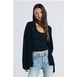 Cardigan abierto ligero