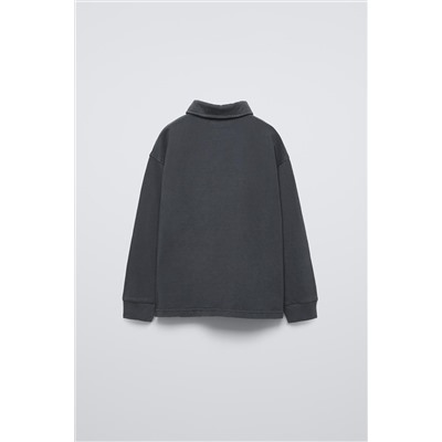 FADED-EFFECT POLO SHIRT