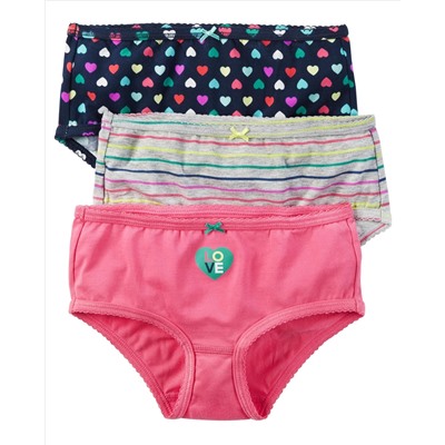 3-Pack Stretch Cotton Undies