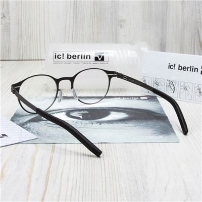 IB00020 - Оправа ic!Berlin Foxweg gun metal + футляр