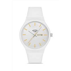 Aqua Di Polo 1987, Beyaz Unisex Silikon Kol Saati APWR031811