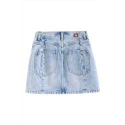 Minifalda Celeste
