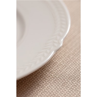 Spring Pasta Tabağı  - 21 cm - Beyaz