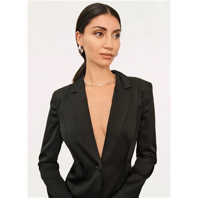 CUT OUT TUXEDO JACKET