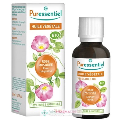 Puressentiel Huile Végétale Rose Musquée BIO 50 ml