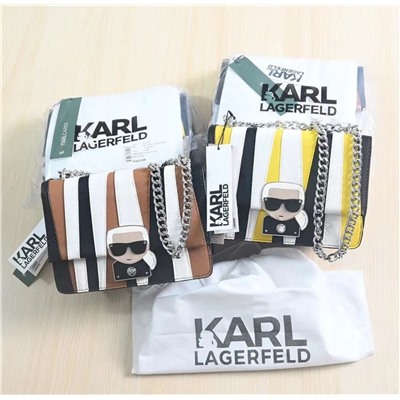 Универсальная сумка из высококачественной кожи с цепочкой на плечо Kar*l Lagerfel*d 😎 ОРИГИНАЛ