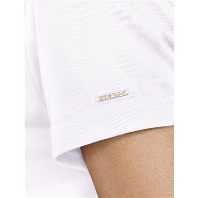 Свободная футболка с принтом из премиального хлопка с эастаном