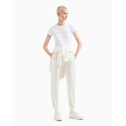 Slim fit T-shirt in stretch cotton jersey