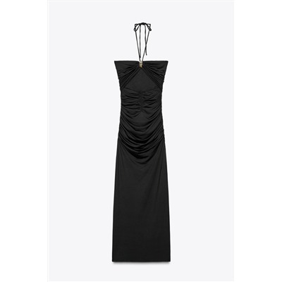 CUT-OUT MIDI DRESS